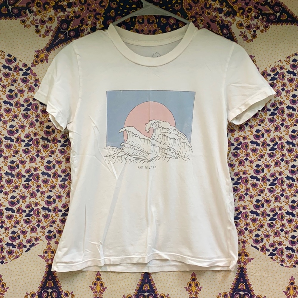 pacsun “and so it is” waves t-shirt